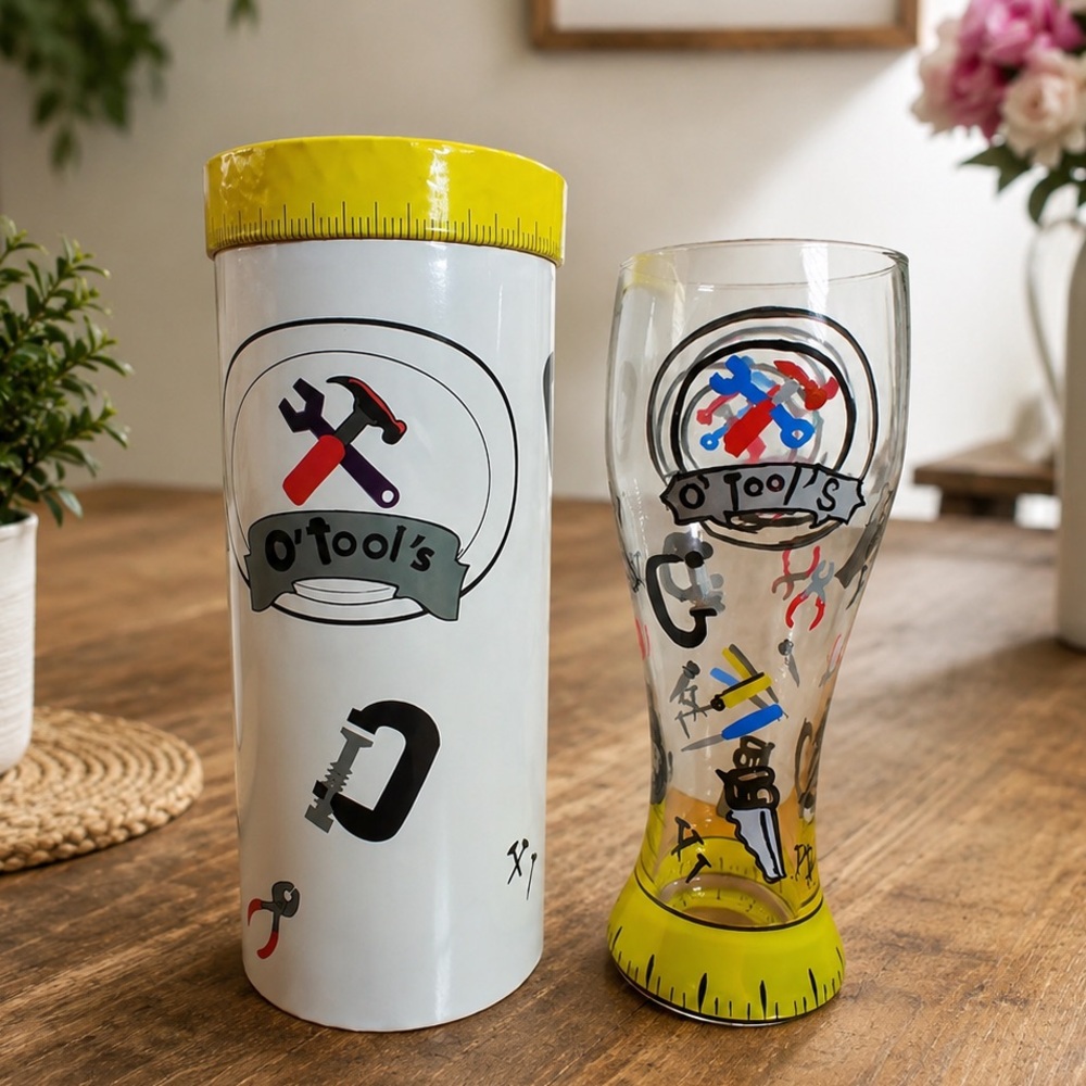 O'Tool's Tool-Themed Pint Glass comes in a cute box as shown NWT